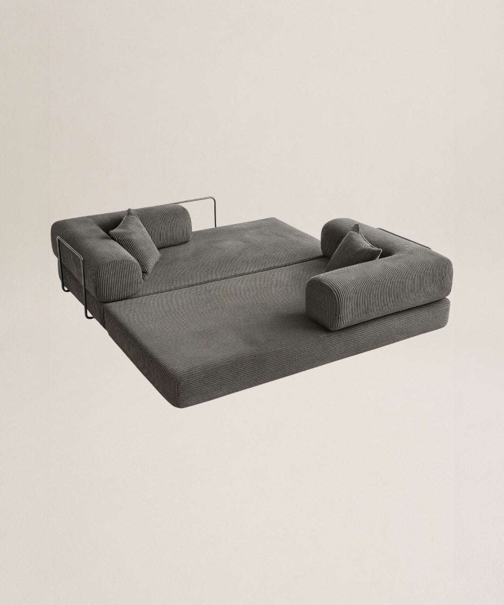 Sofá Cama Leo | Cama Imperial y King en Tela Corduroy Premium