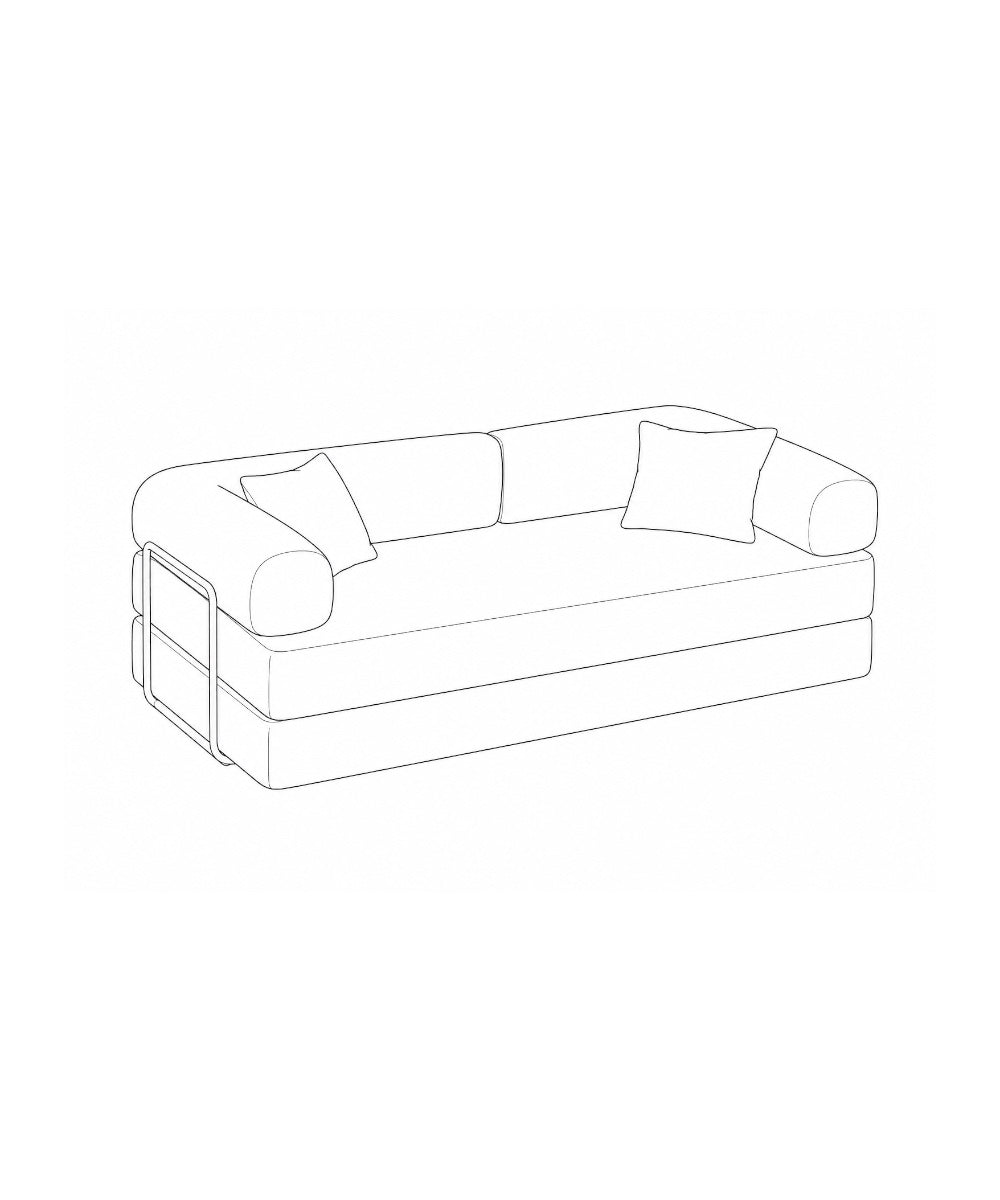 Sofá Cama Leo | Cama Imperial y King en Tela Corduroy Premium