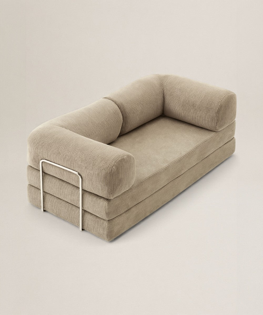 Sofá Cama Leo | Cama Imperial y King en Tela Corduroy Premium