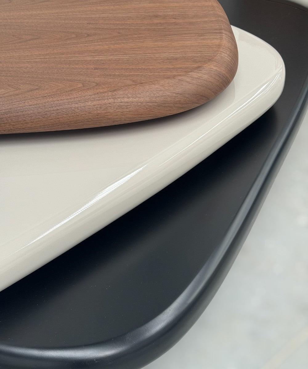 Mesa Nilo | Mesa de Centro en MDF y Madera de Diseño Orgánico