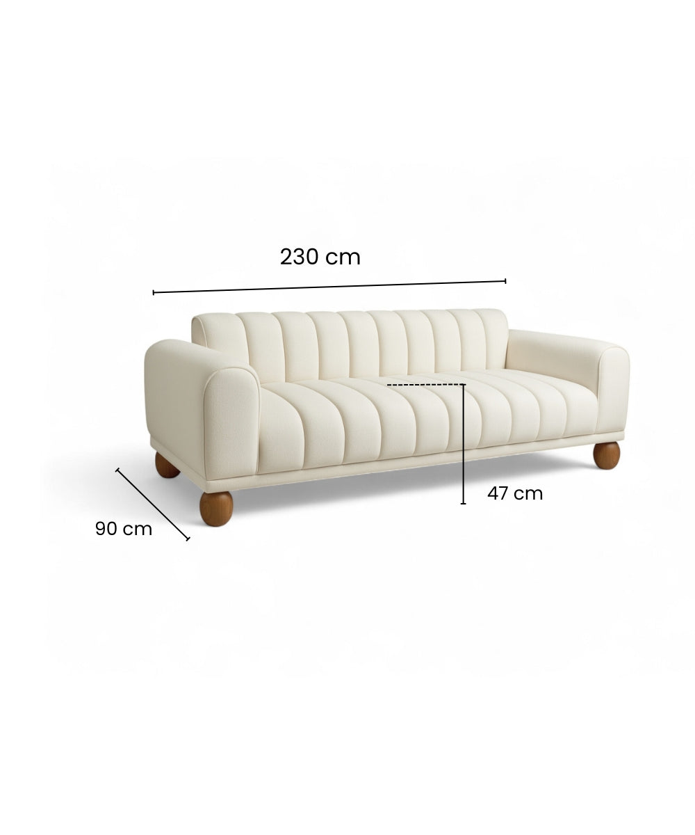 SOFA LUTA 3 PLAZAS