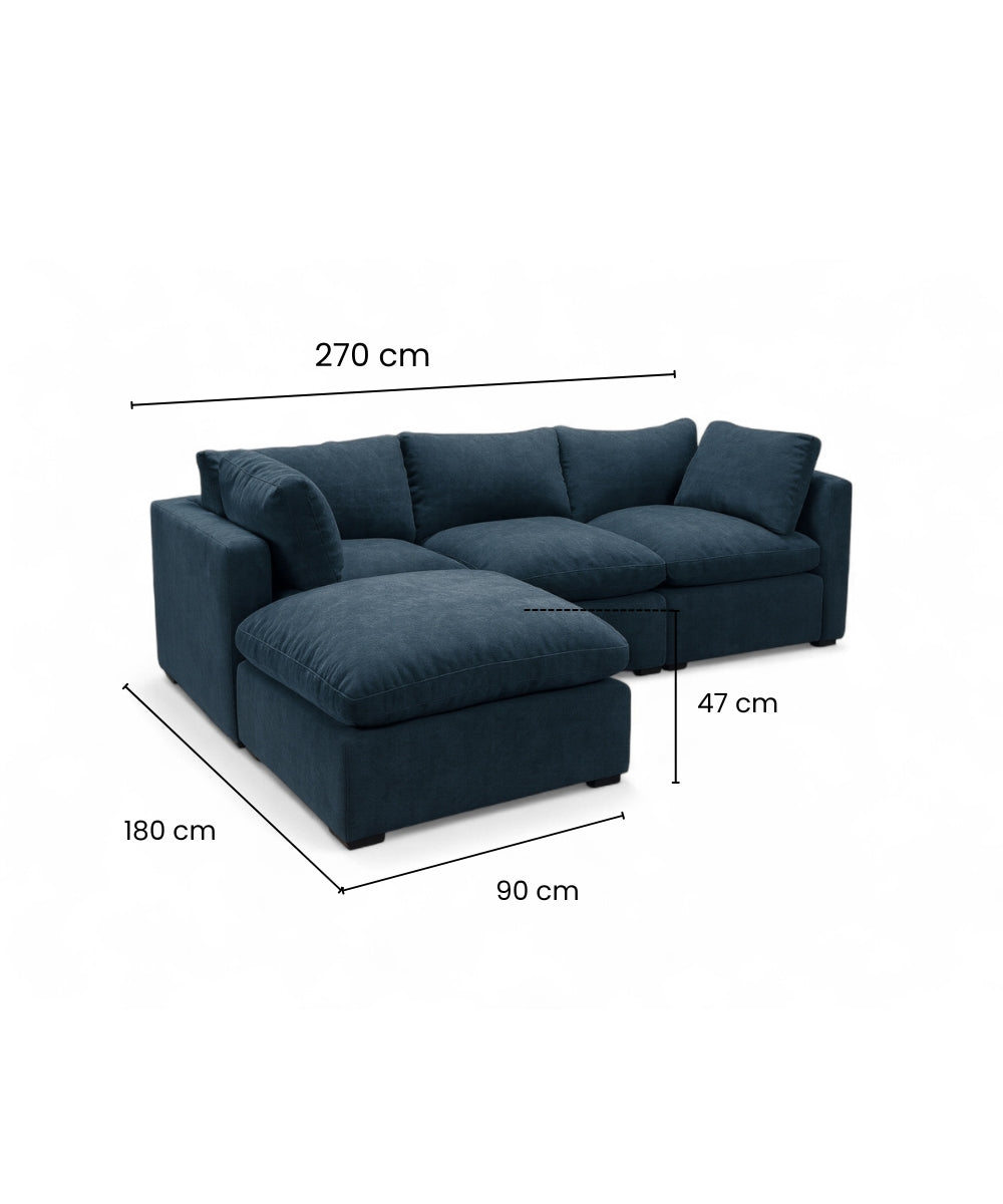 SOFA MODULAR CLOUD 4 PIEZAS