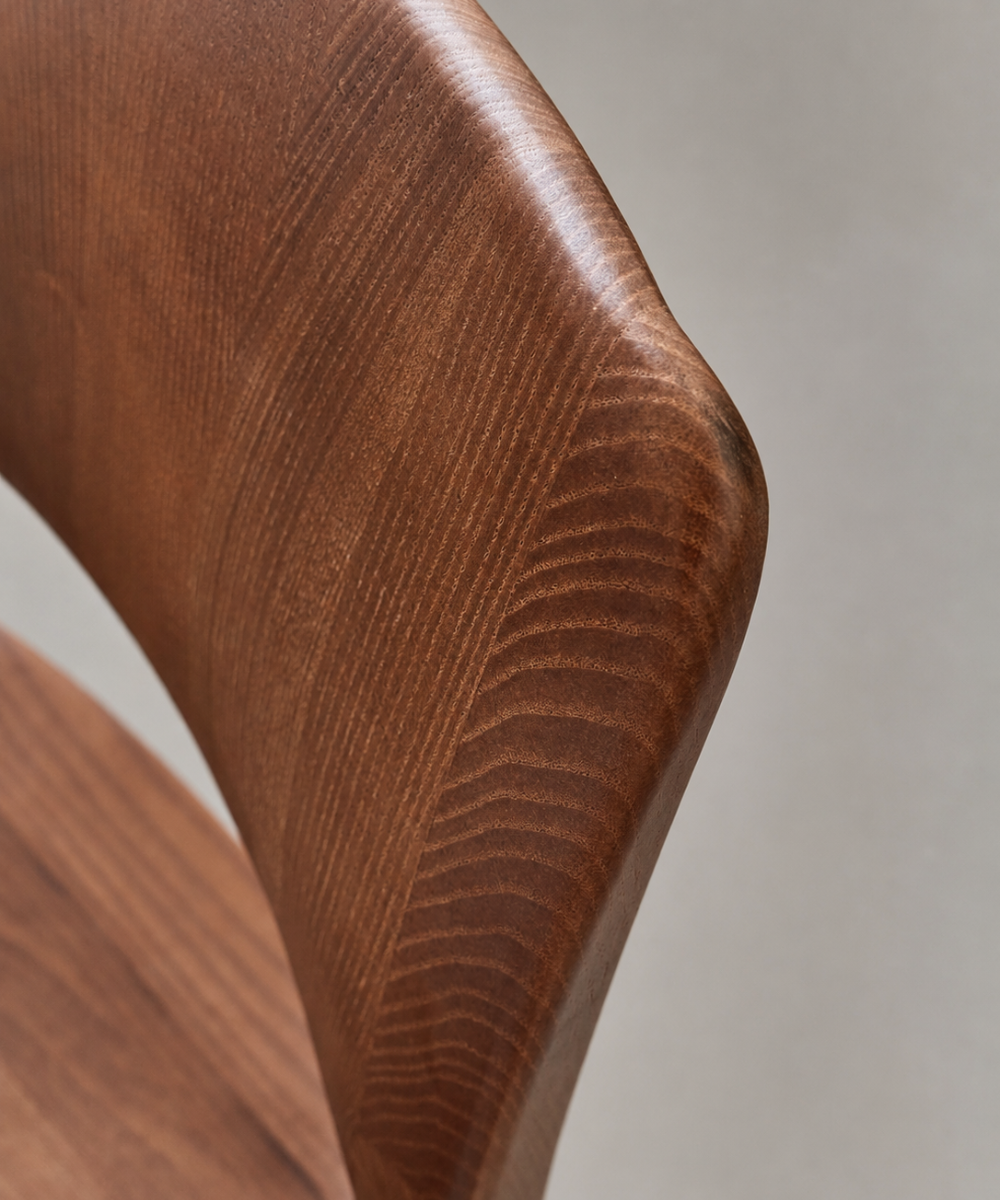 Silla de Madera | Diseño Minimalista Escandinavo  para Comedor